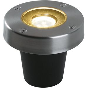 Garden Lights: Umbra Grondspot 12 Volt - Zilvergrijs