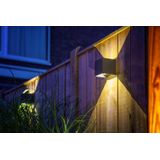 Garden Lights: Mauri Wandlamp 12 Volt - Zwart