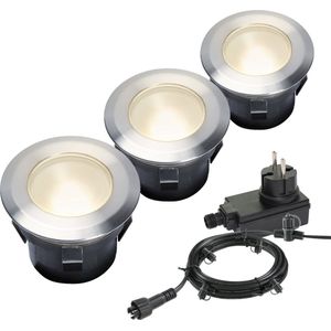 Garden Lights - larch set - AUßENEINBAULEUCHTE - 12 v - 30 lm - 1 w - 3000 k