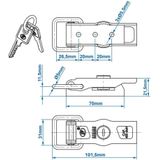Spp Spansluiting 101,5 Mm 31 Mm 400 Dan Zilver