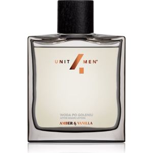 Unit4Men After Shave Lotion Amber&Vanilla Aftershave lotion 100 ml
