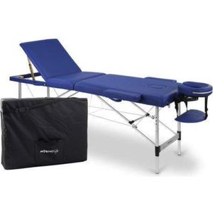Inklapbare massagetafel - Adele - Blauw