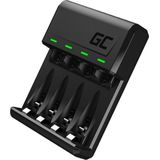 GREEN CELL GC VitalCharger Ni-MH AA en AAA Batterij oplader met Micro USB en USB-C poort