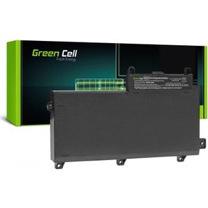 GreenCell Laptop Batterij CI03XL voor HP ProBook - 11.4V - 3400mAh (6 Cellen, 3400 mAh), Notebook batterij, Zwart