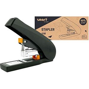 smart by Leviatan Smart 1110 Less Effort nietmachine, 60% minder inspanning, hoogwaardige ergonomische behuizing (type 23/6-23/13 mm nietjes), 100 vellen