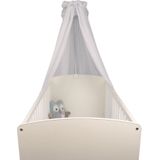 Tega Baby Wit Piekstok & Sluierstandaard met Klembevestiging DM-009