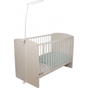 Tega Baby Wit Piekstok & Sluierstandaard met Klembevestiging DM-009