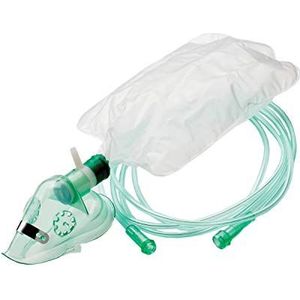 Zarys MTW-XL Niet-Rebreather masker met slang, steriel, XL