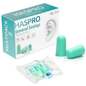 Haspro - Multi10 - Oordoppen - Schuimrubber - 10 Paar