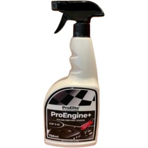 Pro Elite | Motorreiniger, lost vet, olie en vuil op | Spuitfles | Exterior clean | Auto wassen | Reiniger auto | Cleaner | Spray | Auto wassen | Car cleaning | Pro Engine