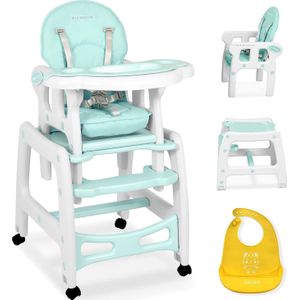 Ricokids Sinco feeding chair 5 in 1 turquoise (7092)