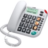 Maxcom - KXT 480 - Telefoon - Wit - Analoge Vaste Telefoon