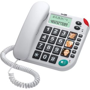 Maxcom - KXT 480 - Telefoon - Wit - Analoge Vaste Telefoon