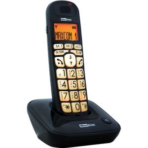 Maxcom - MC 6800 - Huistelefoon - Zwart - Draadloos - Handsfree