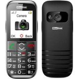 Maxcom MM720 (2,2 inch) instaptelefoon (0.03 GB, Zwart, 2.20"", Enkele SIM, 0.30 Mpx, 2G), Smartphone, Zwart