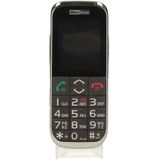 Maxcom MM720 (2,2 inch) instaptelefoon (0.03 GB, Zwart, 2.20"", Enkele SIM, 0.30 Mpx, 2G), Smartphone, Zwart