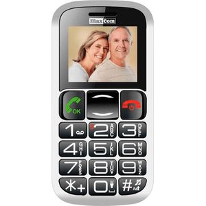 Maxcom MOBIELE SMARTPHONE COMFORT MM462 GRIJS (1.80"", 2 MB, 2G), Sleutel mobiele telefoon, Grijs