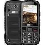 Maxcom MM 920 STERK IP67 zwarte telefoon (2.80"", 2 Mpx, 2G), Sleutel mobiele telefoon, Zwart