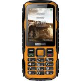 MaxCom Senior mobiele telefoon IP67 Bluetooth 2, 8 inch display, 2 MP camera, FM-radio en zaklamp goud mm920 3G