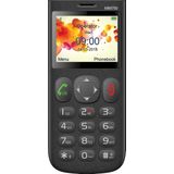 Maxcom mobiele telefoon seniorentelefoon met noodoproepknop Bluetooth 2,3 inch display 2MP camera FM radio en zaklamp zwart MM750 2G