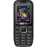 Maxcom Classic MM134 (1.77"", 32 MB, 0.08 Mpx, 2G), Sleutel mobiele telefoon, Zwart