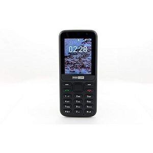 Maxcom MK 241 (3.2 inch) (3.20"", 512 MB, 5 Mpx, 4G), Sleutel mobiele telefoon, Zwart