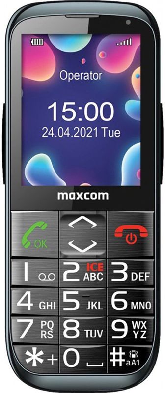 MaxCom - Comfort MM724 - Draadloze Hoofdtelefoon - Zwart - Bluetooth Verbinding