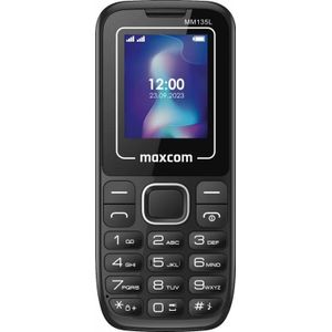 Maxcom - MM 135L - Mobiele Telefoon - Zwart - Dual Sim - USB C