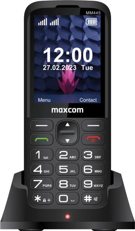 Maxcom - MM445 - Senioren Mobiele Telefoon - 4G - Groot Toetsen - Duidelijk Display