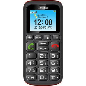 Maxcom - MM428L - Mobiele Telefoon - Zwart - Ergonomisch Ontwerp