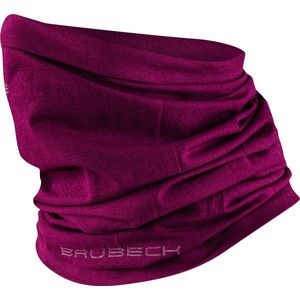 Brubeck | Seamless Nekwarmer/Sjaal/Bandana/Hoofddoek met Merino Wol - Paars - S/M