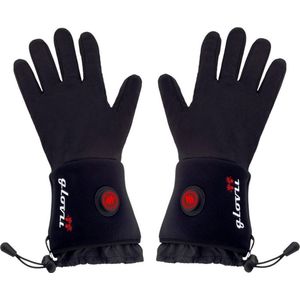 Glovii - Verwarmbare universele handschoenen - Maat XXS/XS - Zwart