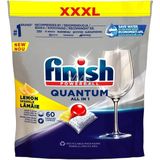 Finish Quantum All-in-1 vaatwastabletten Lemon (60 + 5 gratis vaatwasbeurten)