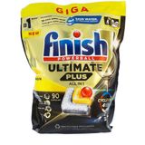 Finish - Ultimate Plus Lemon - Vaatwastabletten - 90 stuks