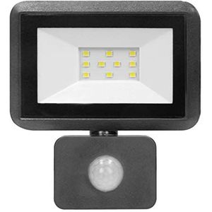 Orno 1 Led Spotlight met bewegingsmelder voor buiten IP65 Waterdicht (10W 800lm),zwart