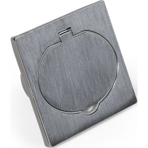 Orno - AE-1397(GS) Stopcontact - Hermetisch - RVS - Schuko - IP44