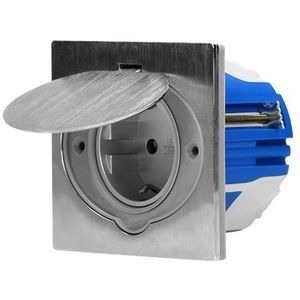 Stopcontact - Roestvrij Staal - Modern - Voor Binnen en Buiten