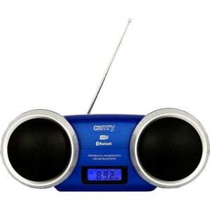Camry CR 1139 B - Bluetooth speaker - Blauw - 2 speakers - lcd scherm