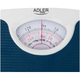Adler AD 8151b - Personenweegschaal - Analoog - Blauw