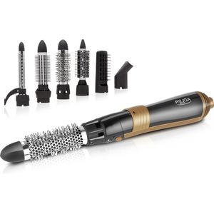 Adler - AD 2022 - Krultang - Zwart - 1200W - 6-in-1 Haarstylingset