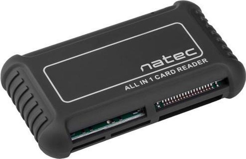 Natec Card Reader BEETLE - Mini USB - Zwart