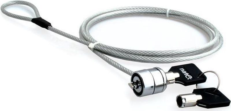 Natec NZL-0225 Beveiligingskabel - LOBSTER KEY - 1,8 m
