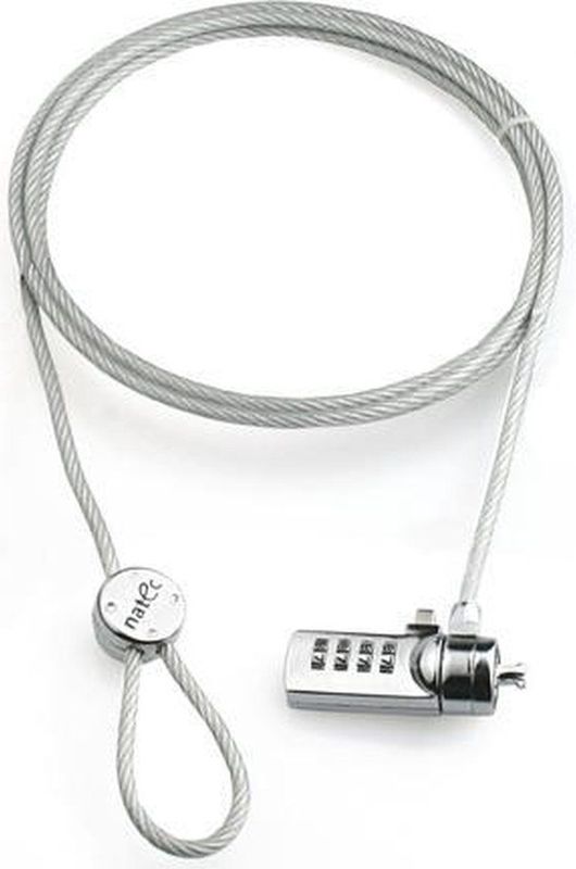 Natec Lobster CODE Notebook Kabelslot - 1,8 m - Met Code Slot