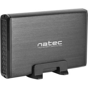 Natec Rhino - Externe Sata USB 3.0 HDD 3,5'' - Harddiskbehuizing - Zwart