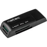 Card Reader Natec ANT 3 Mini - Zwart - USB 2.0