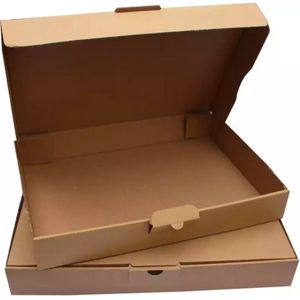 15 x Bruine Ecologische Postdozen/ Verzenddozen Formaat A4 32x22.5x5cm