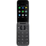 Nokia 2660 DS + baza ładująca (Wieg) czarny/zwart TA-1469 (2.80"", 128 MB, 0.30 Mpx, 4G), Sleutel mobiele telefoon, Zwart