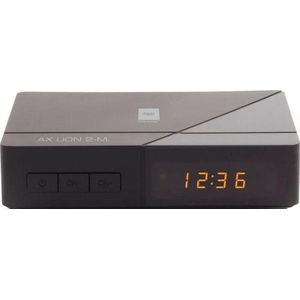 Opticum Ontvanger TV AX Lion NS (DVB-T/T2), TV-ontvanger, Zwart
