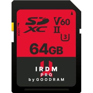 SD-kaart 64 GB UHS II V60 Goodram - retail blister