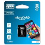 Goodram Micro SDHC 8GB Klasse 4 Flashgeheugen